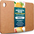 Wooden Cutting Board for Kitchen - Small Composite Wood, Thin, BPA Free & Eco-Friendly (11.5 x 9 Inch, Natural)