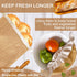 Set Beeswax Bread Bags,Bread Bag for Homemade Bread With Cotton Bowl Cover,Freezer Storage Bag to Keep Fresh,Sourdough