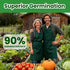 55 Pack 39,000+ (55 Vegetable Seeds Variety - Heirloom Seeds for Planting Vegetables and Fruits, Non-GMO Garden Seeds