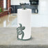 Countertop Coastal Sea Turtle Paper Towel Holder Ocean-Inspired Cast Iron Kitchen Dcor, Rustic Beach House Accessory