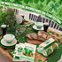 Zubebe 6 Pcs St. Patrick's Day Kitchen Towel Irish Lucky Shamrock Watercolor Gnome Dish Towels