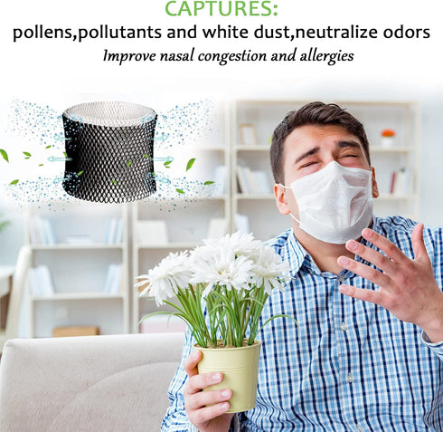 Eagles HWF75 Humidifier Filter D Replacement for Bionair Wick Filter, Compatible with Holmes and Westinghouse