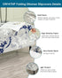 Bands,M,10 CRFATOP Printed Rectangle Ottoman Stool Cover Stretch Folding Storage Footstool Bench Slipcovers Upholstered