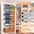 6 12 80 lbs Over the Door Organizer Tiers, Extra Large Behind Door Storage of Compartments, Weight Capacity Hanging