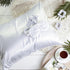 Bucky At Home Spa Collection, Silk-Like Satin Sleep Set, 5 Piece Set in Silver
