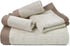 Cleanbear Bathroom Towels Set 4 Piece, 100% Cotton, Ultra Soft, Absorbent and