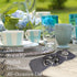 ALPHA Living HOME Silver Napkin Rings - 12-Piece Set of Premium 100% Metal, Antique Coastal Sea Shell Tabletop D cor