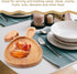 Cabilock Easter Bunny Cutting Board, Rabbit Shaped Kitchen Chopping Board Platter for Cheese, Dessert Serving Tray
