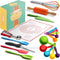 Young Chefs Kids Cooking Sets Real - 19 Pieces Real Baking Set