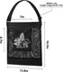 moonoom 2pcs Mushroom Hunting Bag,Mesh Pouch Harvesting Bag, Mushroom Foraging Bag, Outdoor Foraging Pouch