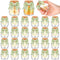 Funnymoom 24 Sets Baby Shower Bottles Favors for Guests Glass 100 ml Milk