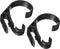 Travel Tool Over Shower Door Hook, Heavy Duty Clip Hooks for Clothes, Bottle Opener & Phone Stand - 2 Pack