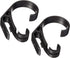 Travel Tool Over Shower Door Hook, Heavy Duty Clip Hooks for Clothes, Bottle Opener & Phone Stand - 2 Pack