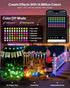 65.6Ft, 16M Super RGB Smart Star Fairy Lights Color Changing String Lights with Remote & APP Control, Music Sync