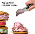 Stainless Steel Ice Cream Scoop with Lever Release
