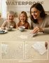Decorelia Party,(Oblong,52 70 Inch (4-6 Faux Linen Rectangle Tablecloth for Dining Room,Outdoor Coffee Wrinkle