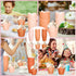 Whaline 180Pcs Terracotta Tulip Cupcake Liners | Greaseproof Muffin Baking Liners for Parties
