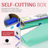 54in 300 Grandipity Plastic Tablecloth Roll - x Ft. Aqua Plastic Table Cloths for Parties Disposable with Cutter Box