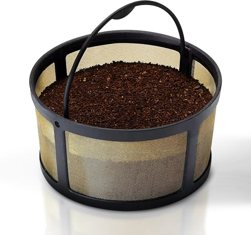 8-12 Cup Reusable Filter Basket with Mesh Bottom, Fits Keurig K-Duo Essentials & K Duo Brewers, Permanent Filter