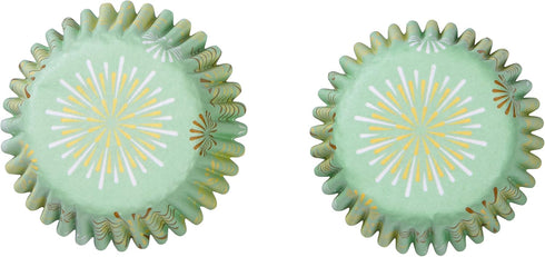 Wilton 100 Count Mini Starburst Baking Cups, Assorted by Wilton