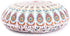 Large 32" Pink Manadala Round Pillow Cover, Decorative Mandala Pillow Sham, Indian