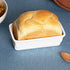 HAOTOP Nonstick Baking Bread Loaf Pan, 8.5 x 4.6 Inch (White)
