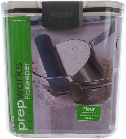 4-Quart, ProKeeper Flour Storage Container, BPA-Free Plastic, Dishwasher Safe
