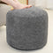 Yueyocici Pouf Ottoman Stuffed Round Modern Foam Filled Foot Rest Corduroy Poufs for