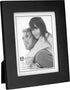 Malden 4x5 Picture Frame, Wide Real Wood Molding, Black