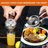 TEZZ Upgraded Extra Large Lemon Squeezer, Heavy Duty Handheld Orange Juicer, Stainless Steel Citrus Press