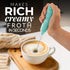 Zulay Froth Mate Powerful Milk Frother for Coffee, Portable Handheld Foam Maker for Lattes, No Stand, Teal