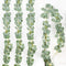 DearHouse 4Pack Faux Silk Eucalyptus Garland, Handmade Greenery Vines for Wedding Backdrop Arch Wall Decor