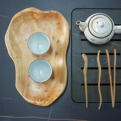 Natural Wood Fruit Bowl, Unique Handmade Serving Platter, Vintage Ring Dish, Hand Carved Artworks
