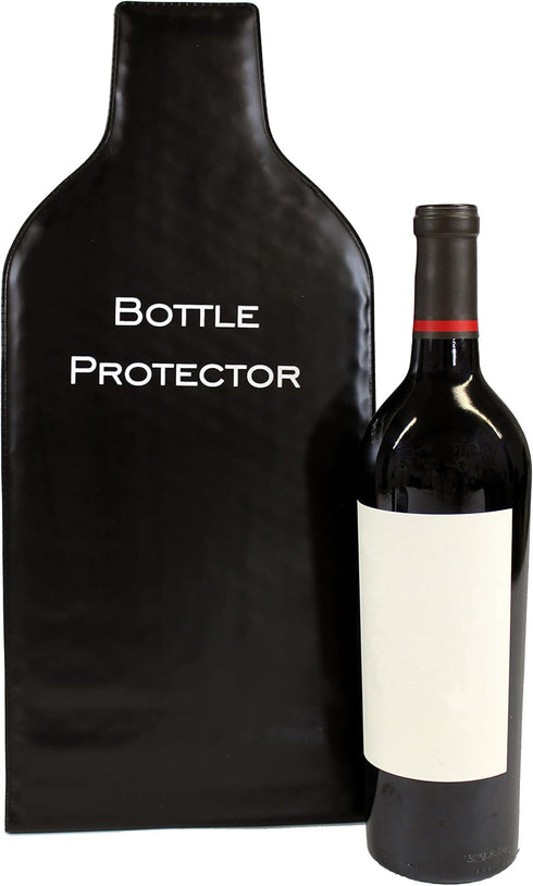 Reusable Wine Bottle Protector (4 Pack) - Double Air Bubble Cushion Bags for Safe Travel - Great Gift for Wine Lovers