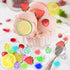 Chewarelly 70 Set, 10 10 5 45 2 Pcs Fake Fruits Ice Cube Include Artificial Lemon Slice Simulation Cherries Fake