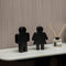 Defined Deco Ceramics Figures Decorative Objects, Funny Bathroom Decor for Shelves, Cute