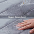 Buganda Memory Foam Bath Mat Rug - 59" x 17" Ultra Soft Non-Slip Water Absorbent Machine Washable Bath Runner