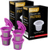 Disposable Paper Coffee Filters 600 Count with 4 Pack Reusable K Cups, Compatible with Keurig Coffee Maker