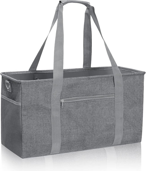 GARPROVM Extra Large Grocery Tote Bag, 42L Reusable Grocery Bags, Foldable Shopping