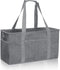 GARPROVM Extra Large Grocery Tote Bag, 42L Reusable Grocery Bags, Foldable Shopping