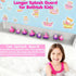 Longer Bath Tub Splash Guard for Kids,Silicone Bath Toy Holder for Bathtub,Prevent Water Spills in Bathroom,Fun-Filled