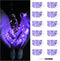 Bexdir 12 Pack Fairy Lights Battery Operated String Lights7FT 20LED Waterproof Silver