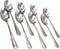 Pack of 15 Stainless Steel Extra-Fine Teaspoons, 6.7 Inches, Hard to Bend, Silver
