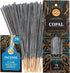 Copal Incense Sticks Smudge Kit (70 pcs) — 100% Pure Long Burning White Copal Resin from Mexico