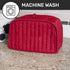 RITZ Premium Toaster Cover, Universal Two Slice, 11.25" x 5.75" x 7", Paprika, Quilted Polyester and Cotton
