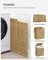 23.8 (90 ULCB51NL SONGMICS Laundry Hamper with Lid, Gallon L) Synthetic Rattan Clothes Laundry Basket with Lid