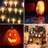2 Pieces Accessory Cord with One LED Light Bulb Lamp Kit, 6Ft Christmas Village Lights Cord with On/Off Switch and