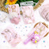 ZYNERY 100 PCS Keychain Display Cards with Self-Sealing Bags, 3 x 4.7 Inch Keychain Holder for Jewelry Display