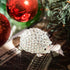 H&D HYALINE & DORA Cut Clear Crystal Hedgehog Animal Figurine - Glass Ornament Collection