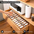 3-Tier (11"22"), Expandable Drawer Spice Organizer, Thickened Plastic Spice Rack for Kitchen Drawers Non-Slip & Easy